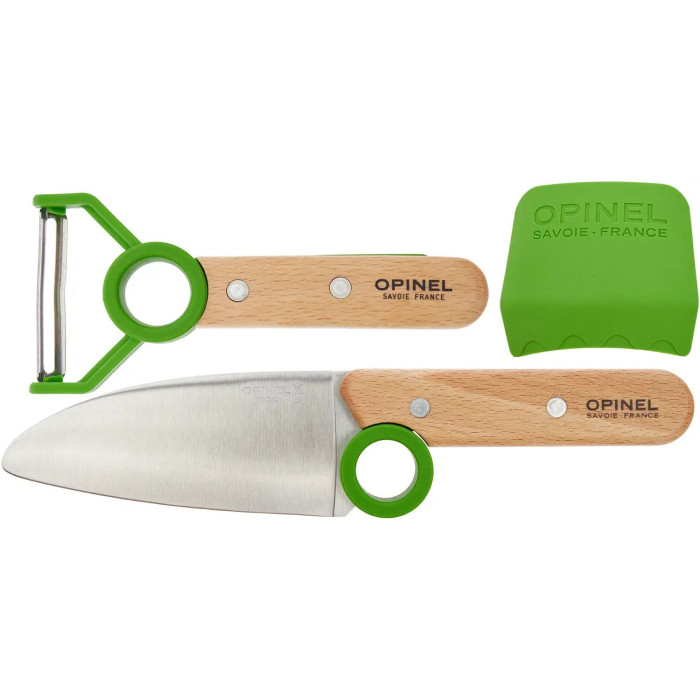 Набор ножей Opinel Le Petite Chef green (002577)  
