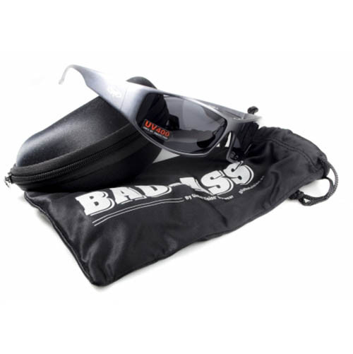 Очки Global Vision BAD-ASS 1 GunMetal (gray) черные в металлической оправе  