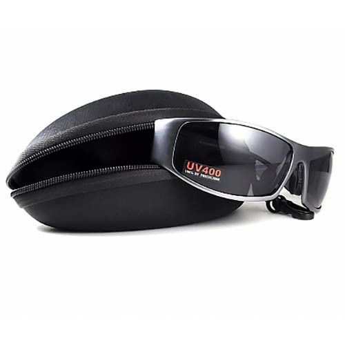 Очки Global Vision BAD-ASS 1 GunMetal (gray) черные в металлической оправе  