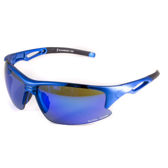 Очки Global Vision Friday (G-Tech Blue) зеркальные синие  