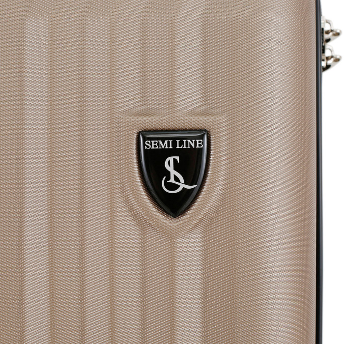 Чемодан Semi Line 24" (M) Champagne (T5985-3)  
