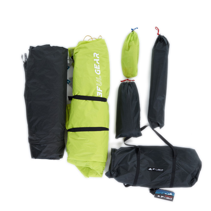 Палатка 3F Ul Gear Floating Cloud 2 15D зеленый  