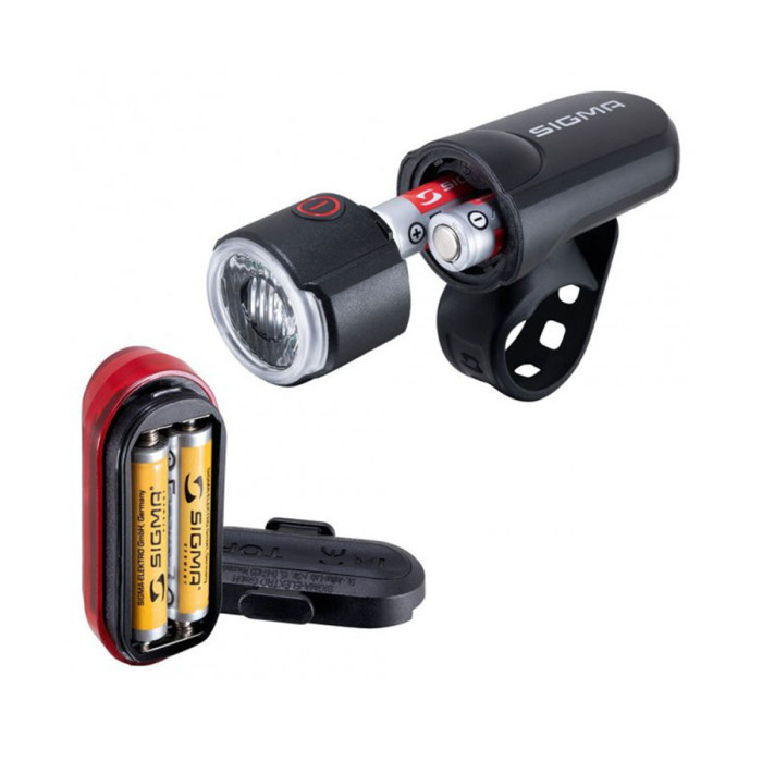 Фонарь Sigma Sport Aura 30/Curve K-Set  