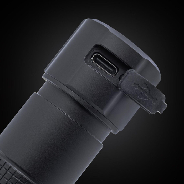 Фонарь тактический Mactronic Black Eye X52 (5200 Lm) Programmable Rechargeable Type-C (THH0080)  