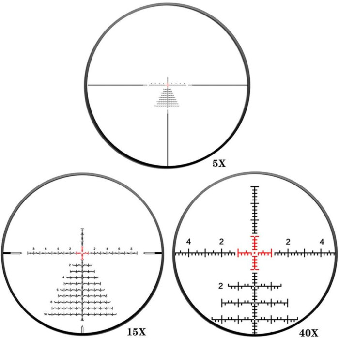 Прицел Discovery Optics ED-ELR 5-40X56SFIR FFP 35mm подсветка (230301)  
