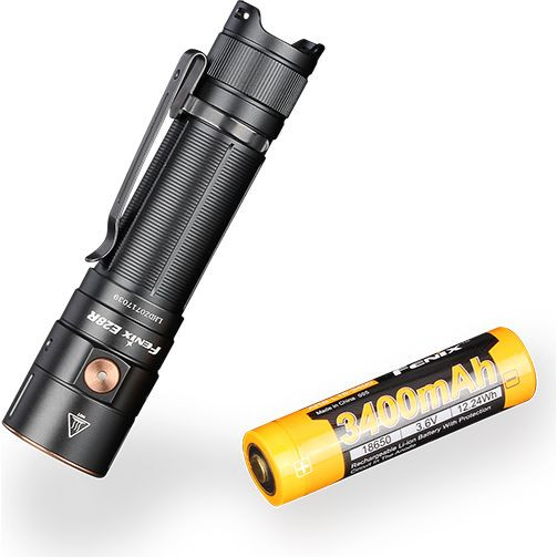 Карманный фонарь Fenix E28R LUMINUS SST40 (холодный белый), 1500 люмен  