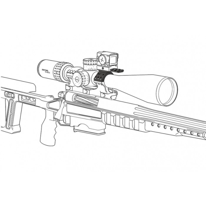 Набор креплений Vector Optics на моноблок X-ACCU 30 мм для коллиматоров.  