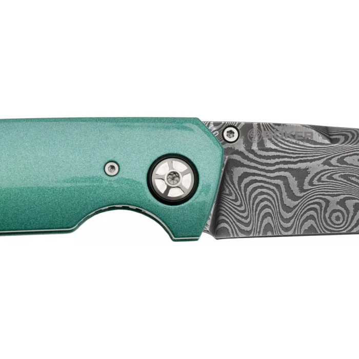Нож Boker 1969 Mach-1 Damast Green  