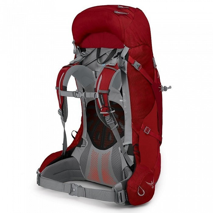 Рюкзак Osprey Ariel Plus 60 Carnelian Red - WM/L - красный  