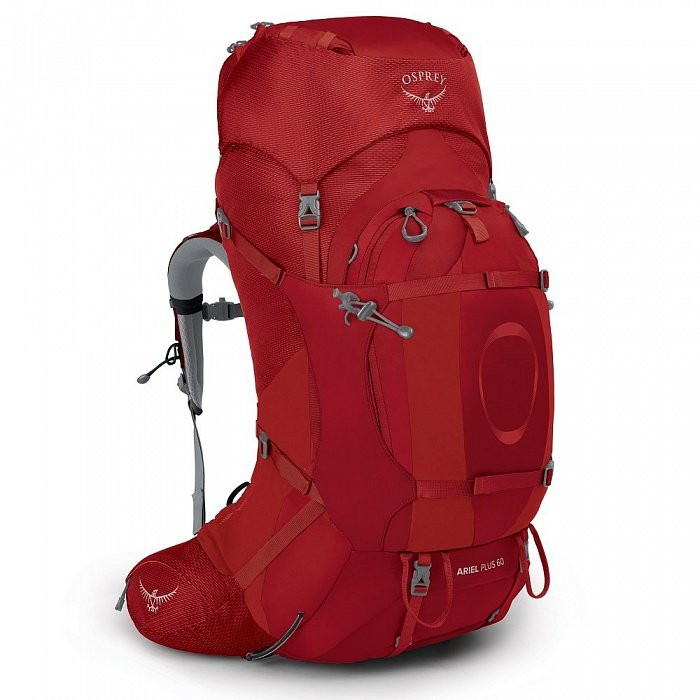 Рюкзак Osprey Ariel Plus 60 Carnelian Red - WM/L - красный  