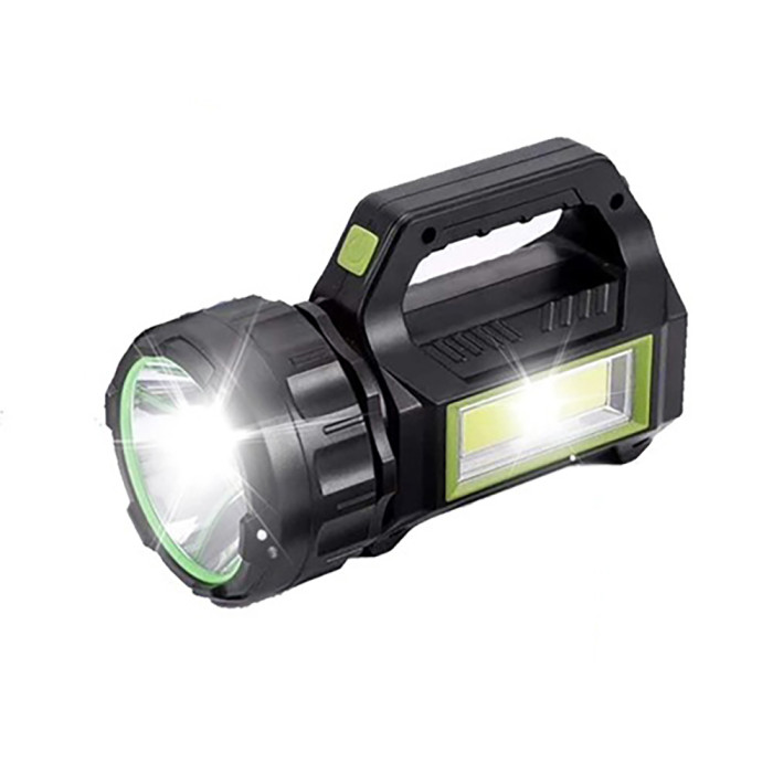 Фонарь кемпинг Police T95-LED+COB(white+red), power bank, Li-Ion аккум., солнечная батарея, ЗУ microUSB, Box 