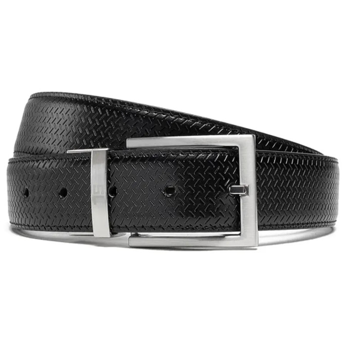 Ремень мужской кожаный Semi Line Black/Brown (P8232-0 M)  