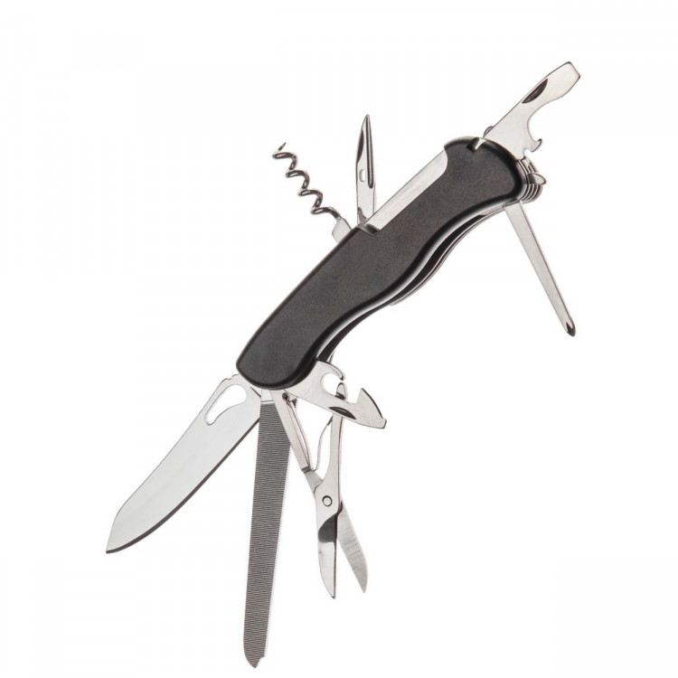 Многофункциональный нож HH042014110B, black, 10 инструментов 