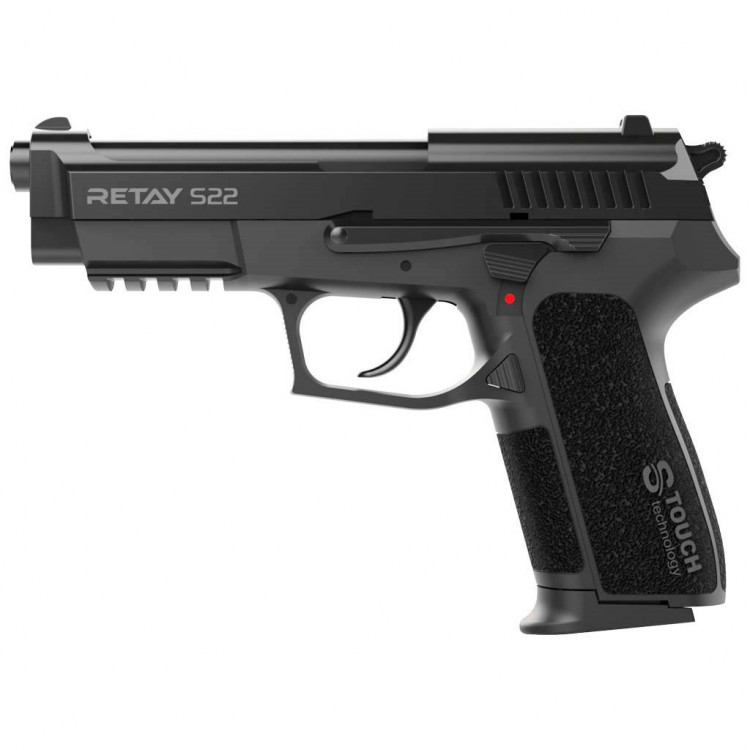 Пистолет стартовый Retay S22 9мм black (M530108B) 
