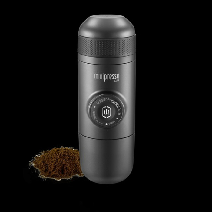 Набор для кофе Wacaco Minipresso GR: кофеварка, корзины, резервуар и чехол  