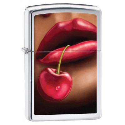 Зажигалка Zippo Lips &amp; Cherries 28655