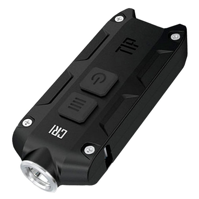 Фонарь- брелок Nitecore TIP CRI (Nichia LED, 220 люмен, 4 режима, USB),черный  