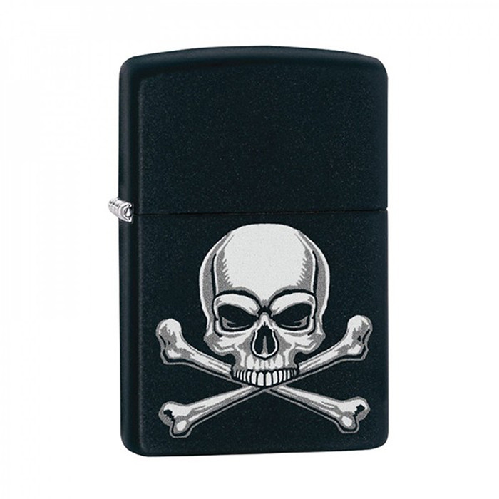 Зажигалка Zippo 218 Pf19 Skull Crossbones Design 29917  