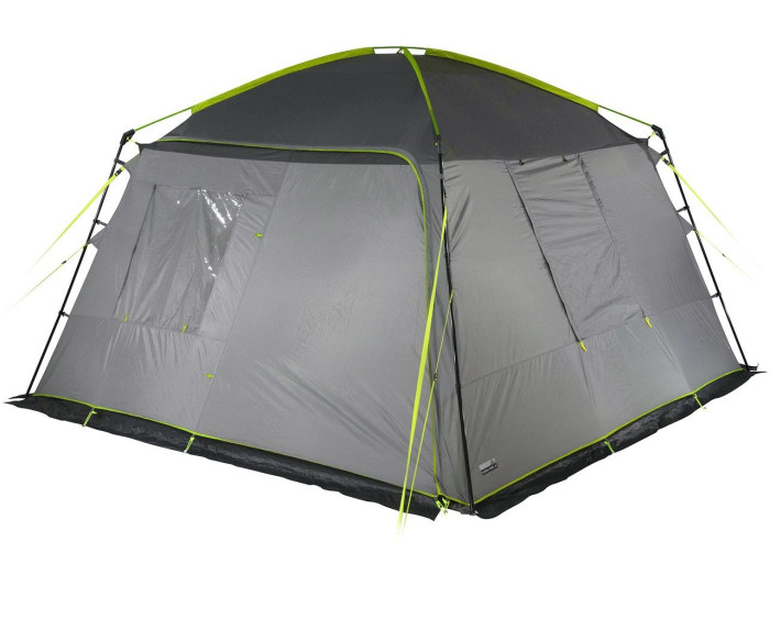 Тент High Peak Cabana - светло-серый/темно-серый/желтый (14052)  
