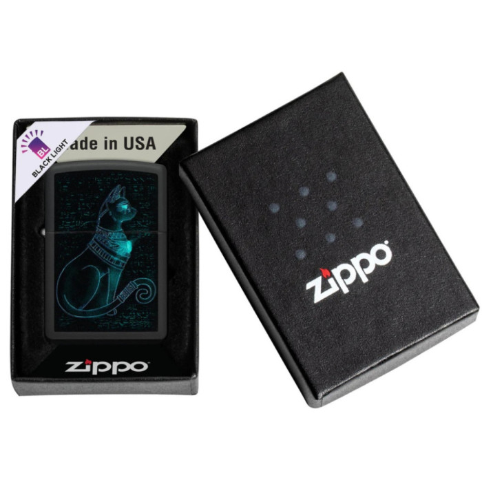 Зажигалка Zippo 218 Spiritual Cat Design 48582  