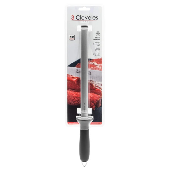 Алмазный круглый мусат 25 cm, 1605 3claveles, Испания  