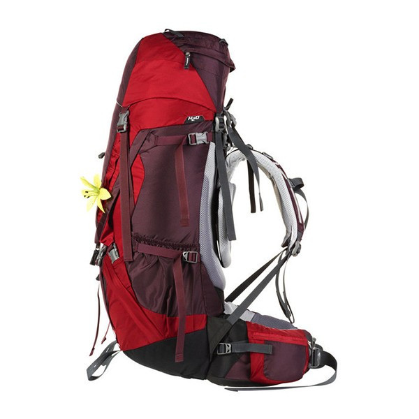 Рюкзак Deuter Aircontact SL, 60 + 10 л, aubergine-cranberry  