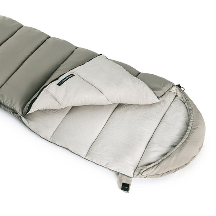 Спальный мешок с капюшоном Naturehike M300 NH20MSD02, зеленый, правый  