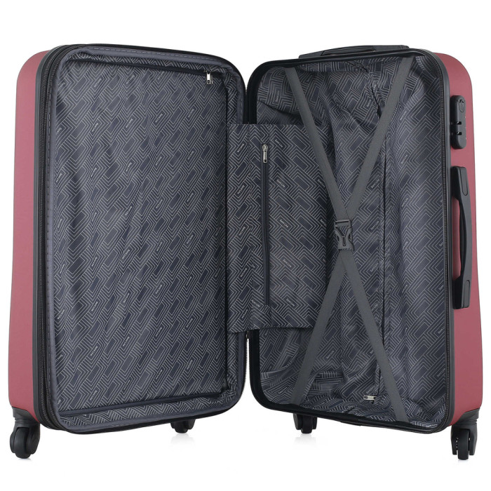Чемодан Semi Line 24" (M) Cherry (T5639-2)  