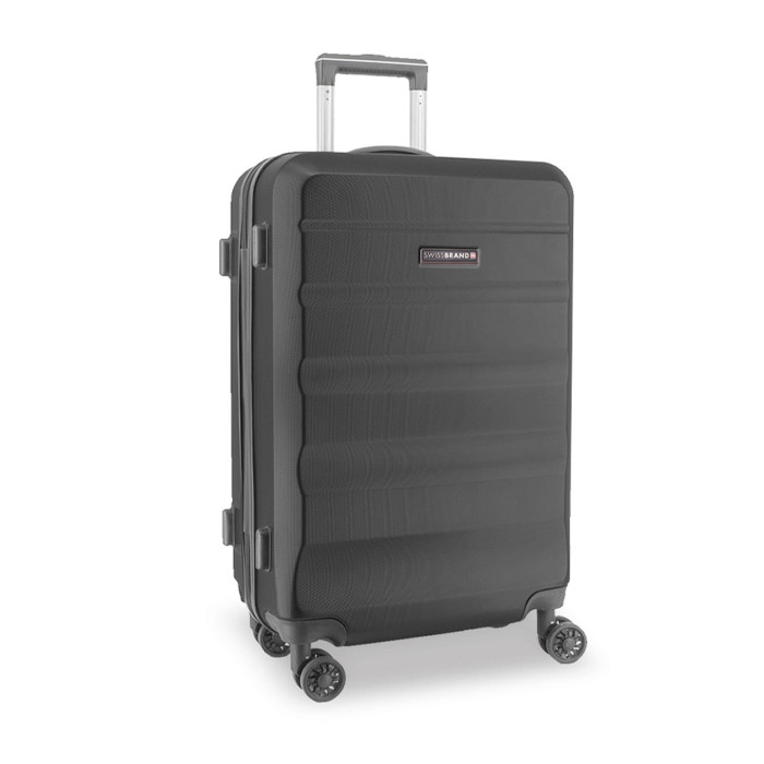 Чемодан Swissbrand Anvers (S) Silver (SWB_LHANV802S) 