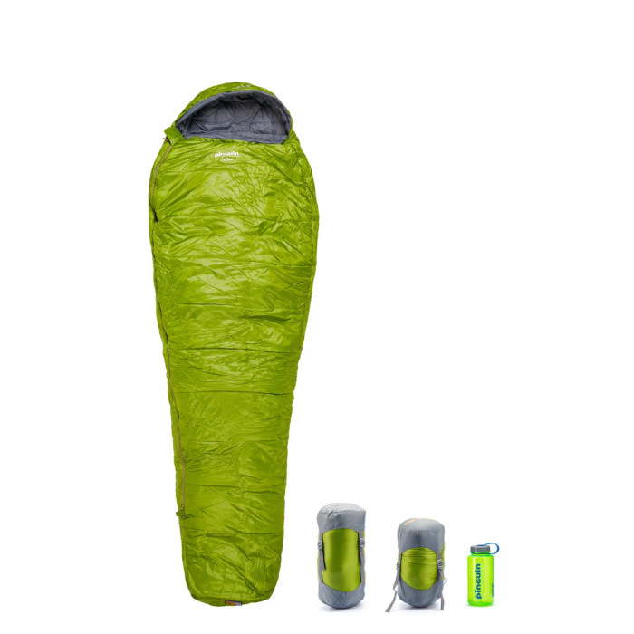 Спальный мешок Pinguin Micra (6/1°C), 175 см - Left Zip, Green (PNG 230741) 2020  