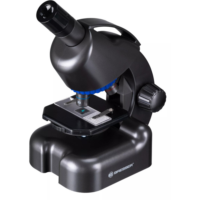 Микроскоп Bresser Junior CM-04 100x-900x Black с набором для опытов и адаптером для смартфона (14951) (931504)  