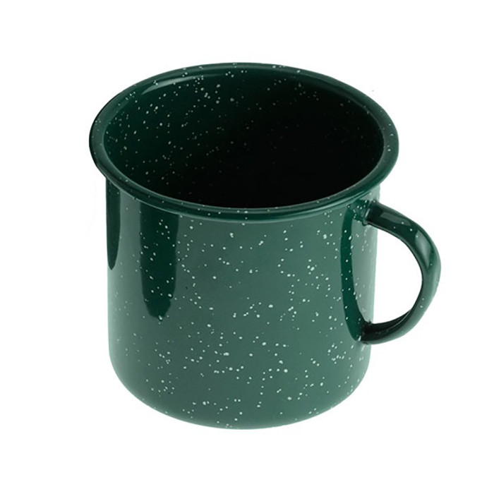 Чашка эмалированная GSI Outdoors 12 fl.oz. Cup Green  