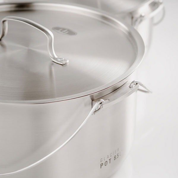 Набор посуды GSI Outdoors Glacier Stainless Troop Cookset  