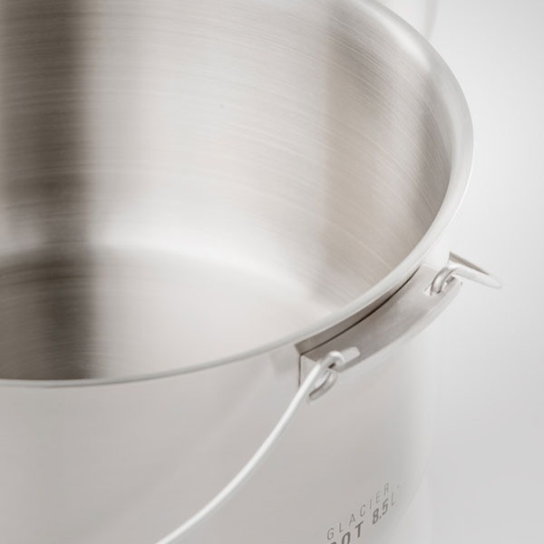 Набор посуды GSI Outdoors Glacier Stainless Troop Cookset  