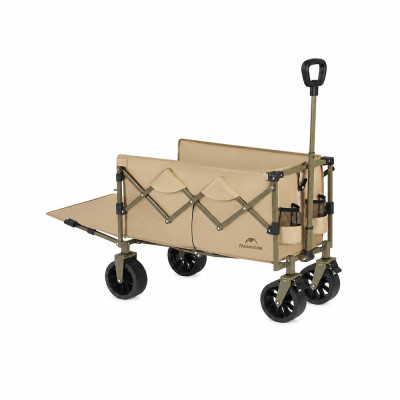 Тележка туристическая складная Naturehike Light CNK2350JJ012, 100+50 л, коричневый