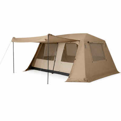 Палатка шестиместная автоматическая Naturehike Village 13 CNK2550WS042, коричневая