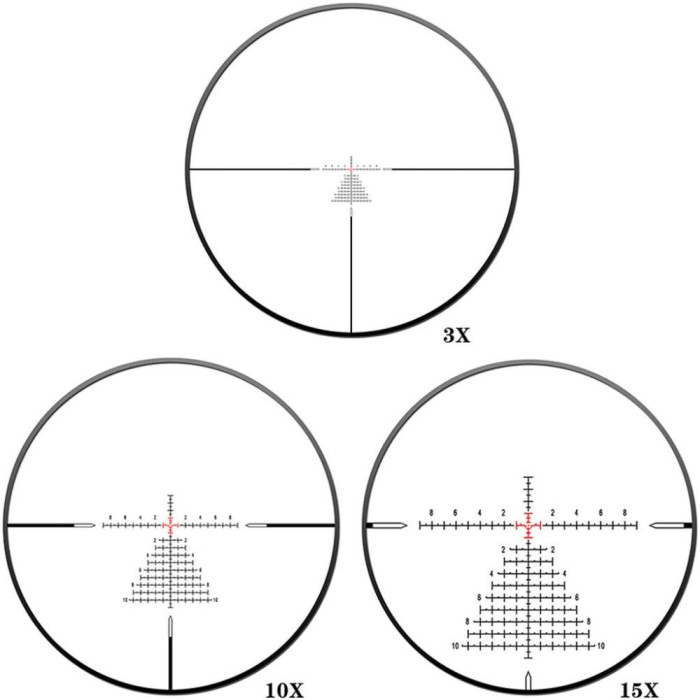 Прицел Discovery Optics ED-LHT GENII 3-15X50SFIR FFP-Z 30mm подсветка (221001-2)  