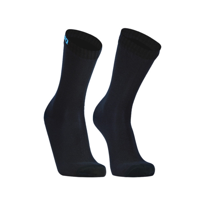 Носки водонепроницаемые Dexshell Ultra Thin Crew BLK, черный (S)  