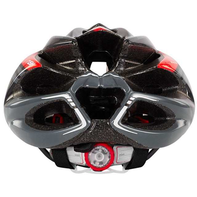 Шлем Rudy RUSH BLACK/RED FLUO SHINY M  