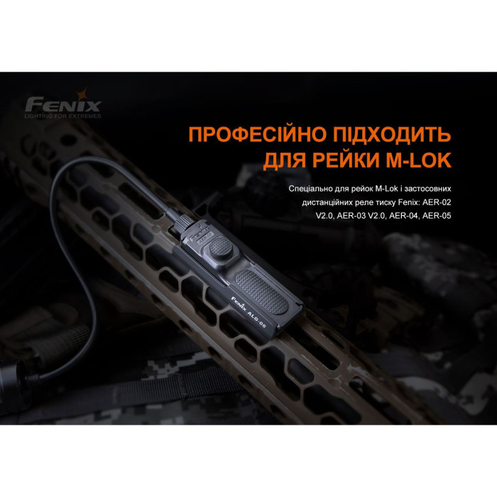 Крепление на оружие для тактической кнопки Fenix ALG-06  