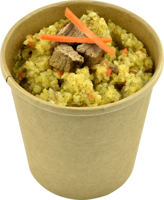 Кукурузная каша с телятиной Happy Elk CM0004  