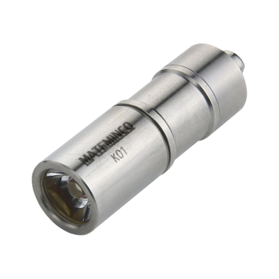 Фонарь Mateminсo Copper 100LM USB Mini LED, серебристый