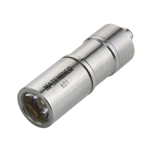 Фонарь Mateminсo Copper 100LM USB Mini LED, серебристый  