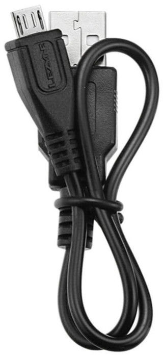 Кабель зарядки Lezyne MICRO USB CABLE Y13 черный  