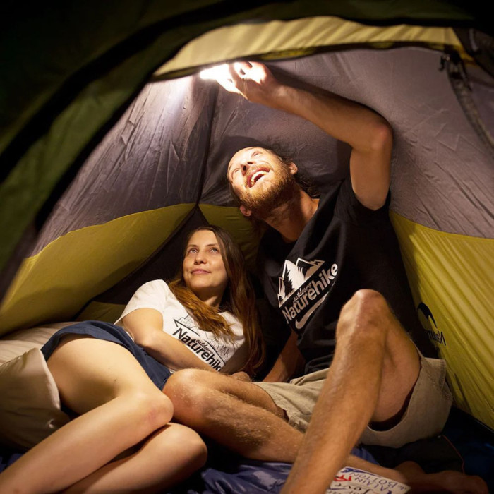 Фонарь кемпинговый с мягким светом Naturehike NH18Y001-A, белый  