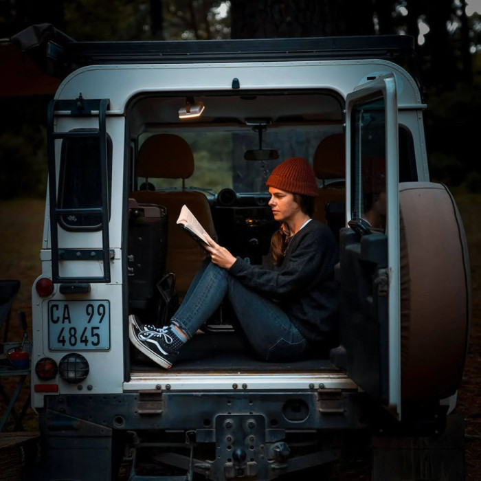 Фонарь кемпинговый с мягким светом Naturehike NH18Y001-A, белый  