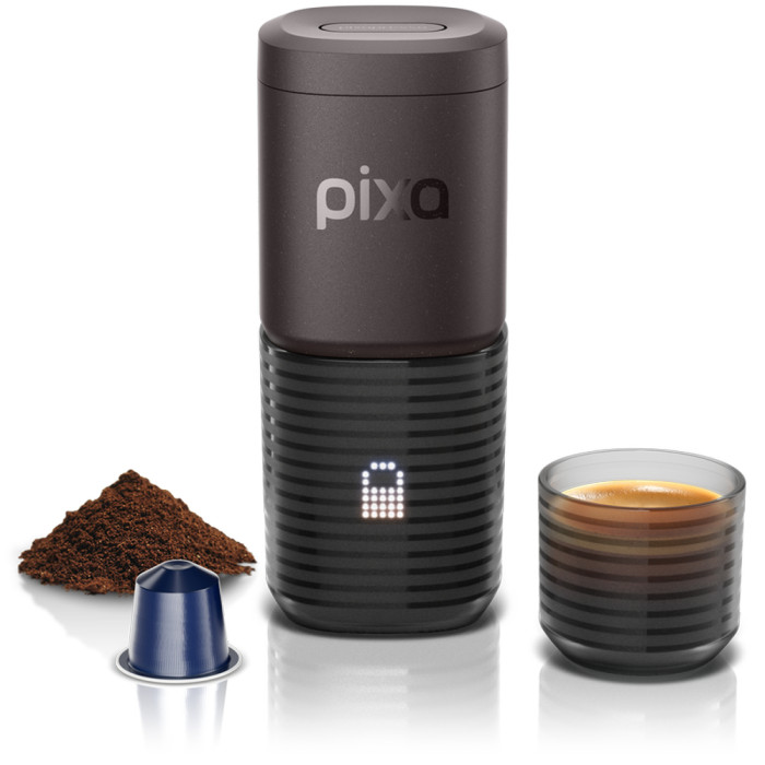 Портативная электрическая эспрессо-кофеварка Wacaco Pixapresso, электрическая, для молотого кофе и капсул  