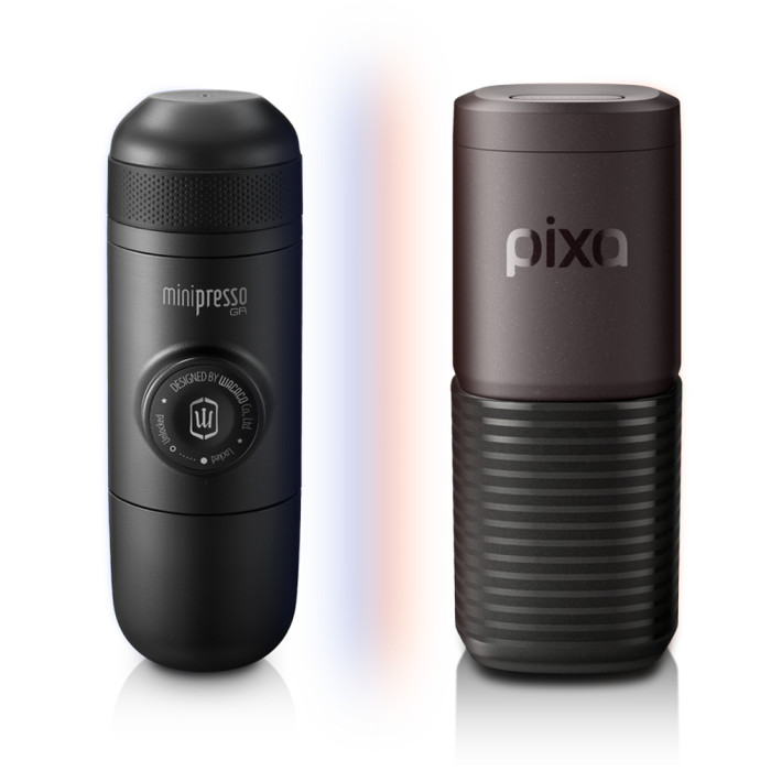 Портативная электрическая эспрессо-кофеварка Wacaco Pixapresso, электрическая, для молотого кофе и капсул  