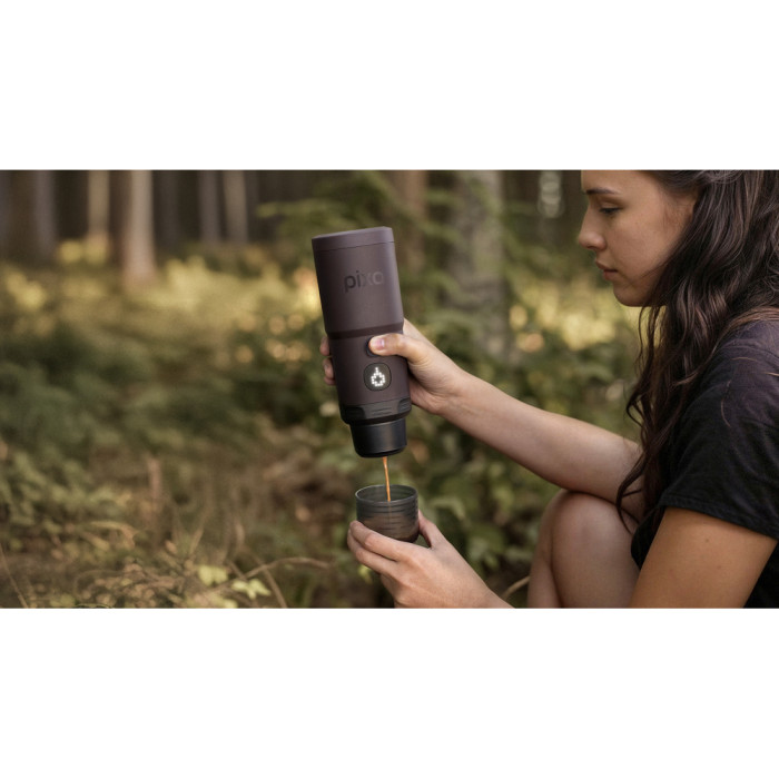 Портативная электрическая эспрессо-кофеварка Wacaco Pixapresso, электрическая, для молотого кофе и капсул  