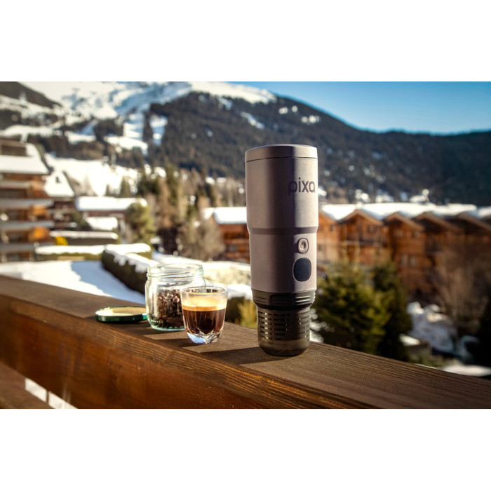 Портативная электрическая эспрессо-кофеварка Wacaco Pixapresso, электрическая, для молотого кофе и капсул  